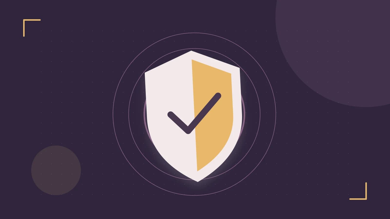 Editorial illustration of a sculpted shield, authentication key and concentric permission boundaries