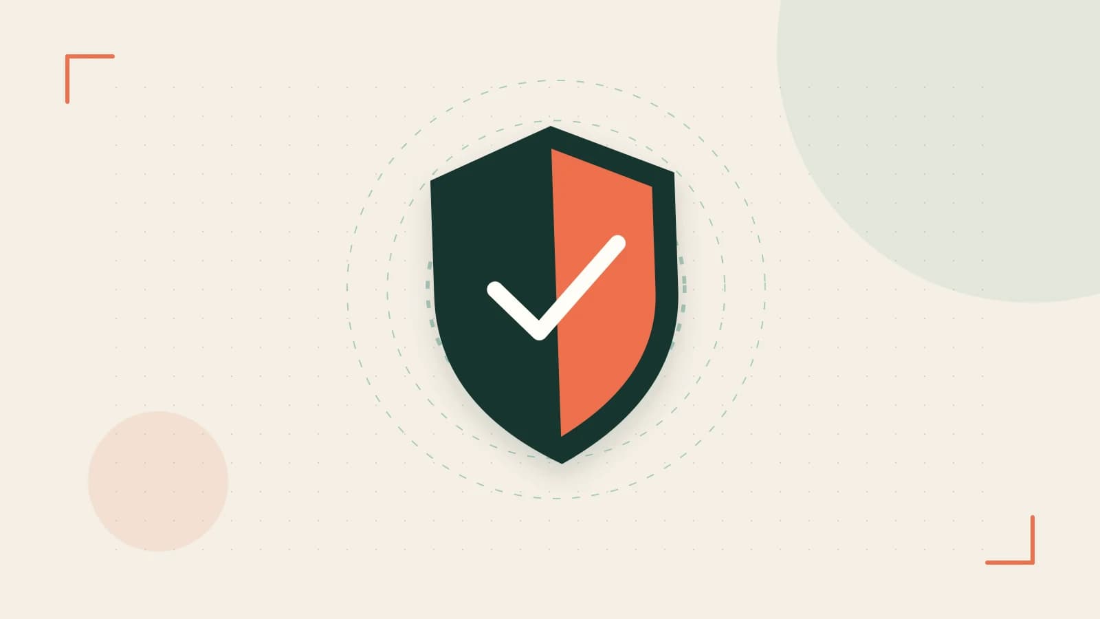 Editorial illustration of a sculpted shield, authentication key and concentric permission boundaries