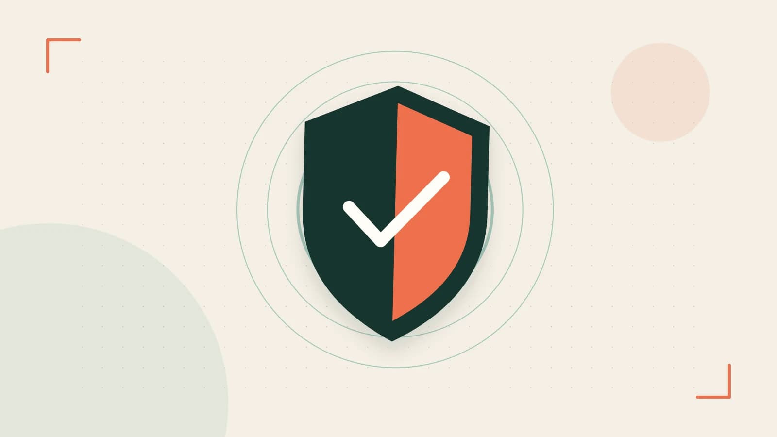 Editorial illustration of a sculpted shield, authentication key and concentric permission boundaries