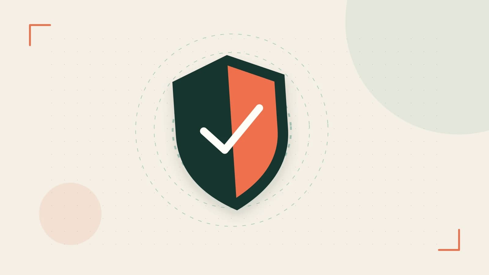 Editorial illustration of a sculpted shield, authentication key and concentric permission boundaries