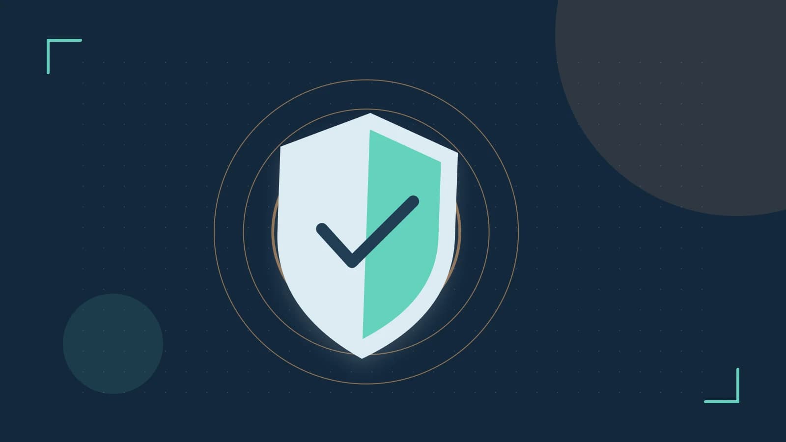 Editorial illustration of a sculpted shield, authentication key and concentric permission boundaries
