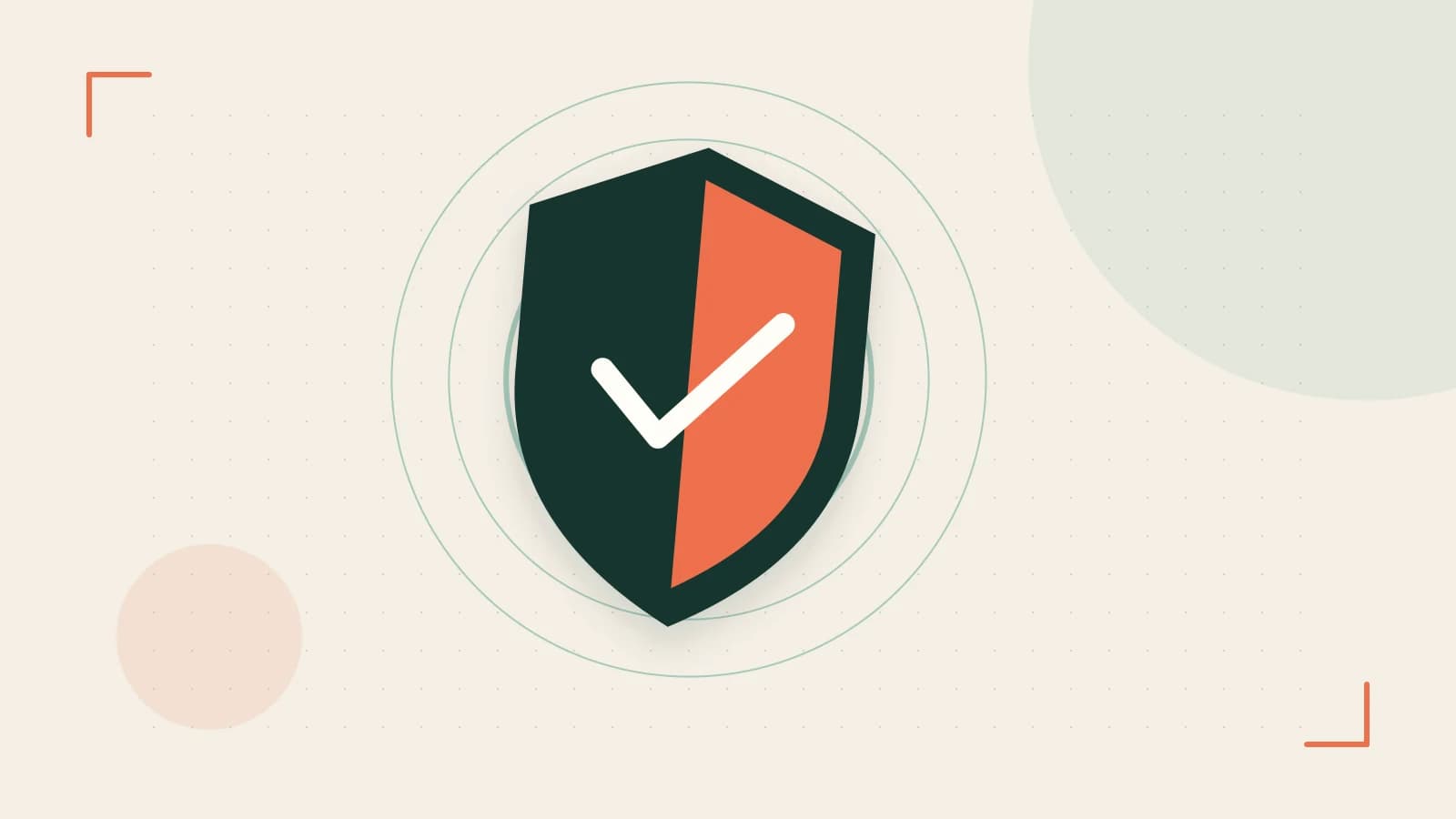 Editorial illustration of a sculpted shield, authentication key and concentric permission boundaries