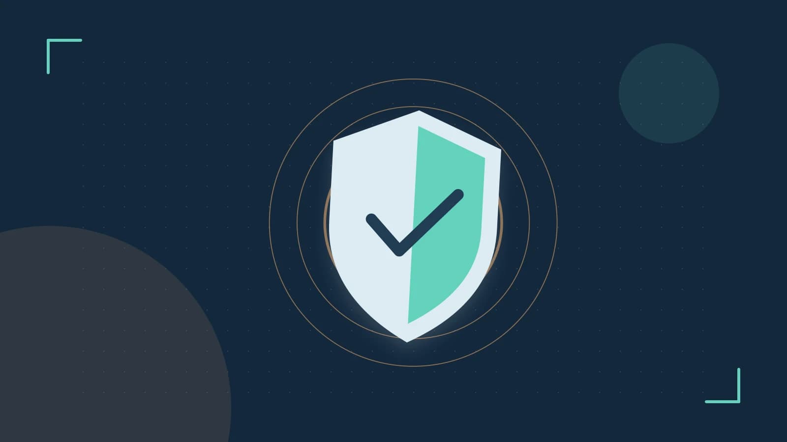 Editorial illustration of a sculpted shield, authentication key and concentric permission boundaries