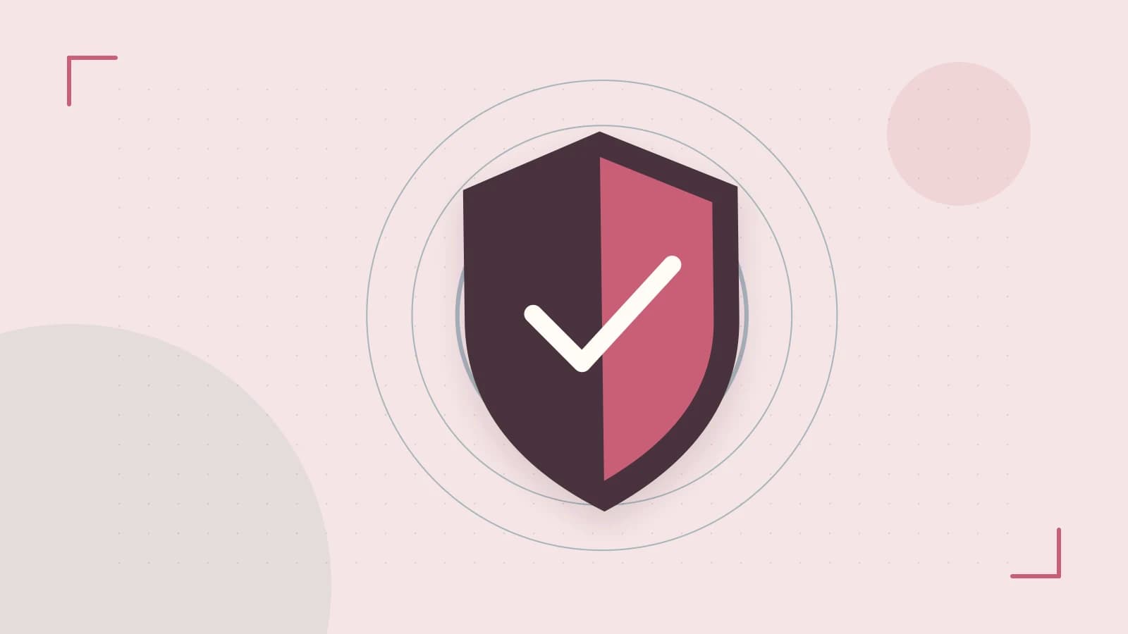 Editorial illustration of a sculpted shield, authentication key and concentric permission boundaries
