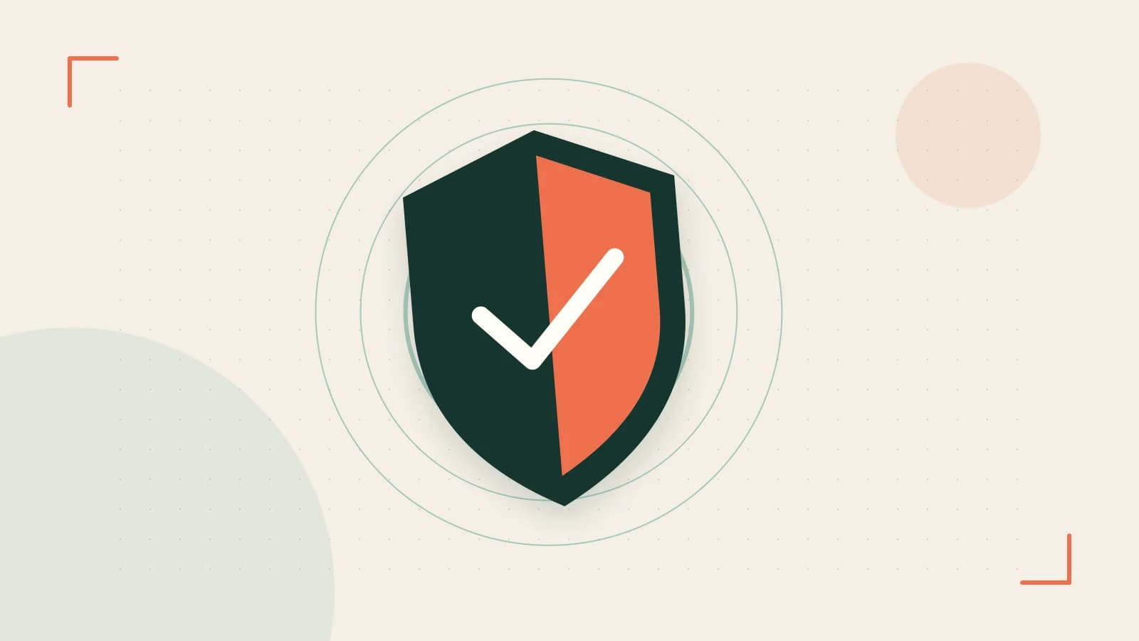 Editorial illustration of a sculpted shield, authentication key and concentric permission boundaries