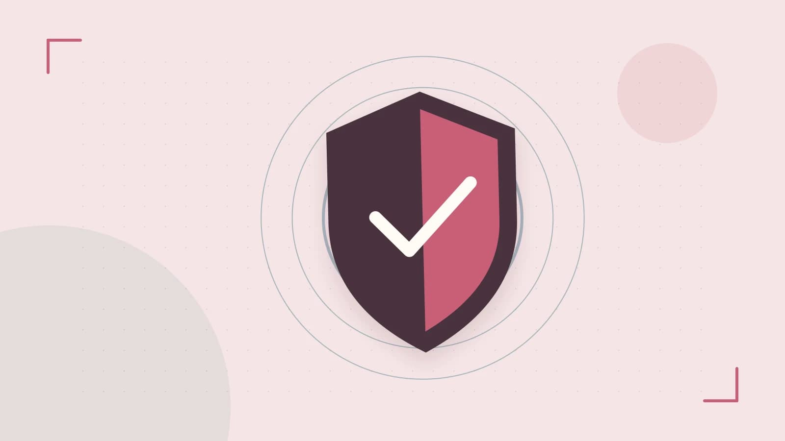 Editorial illustration of a sculpted shield, authentication key and concentric permission boundaries