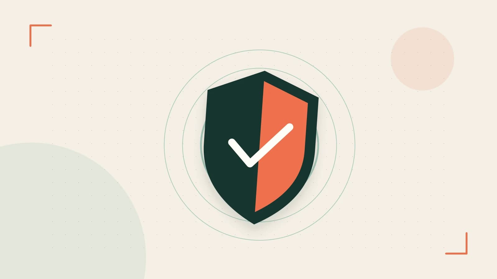 Editorial illustration of a sculpted shield, authentication key and concentric permission boundaries