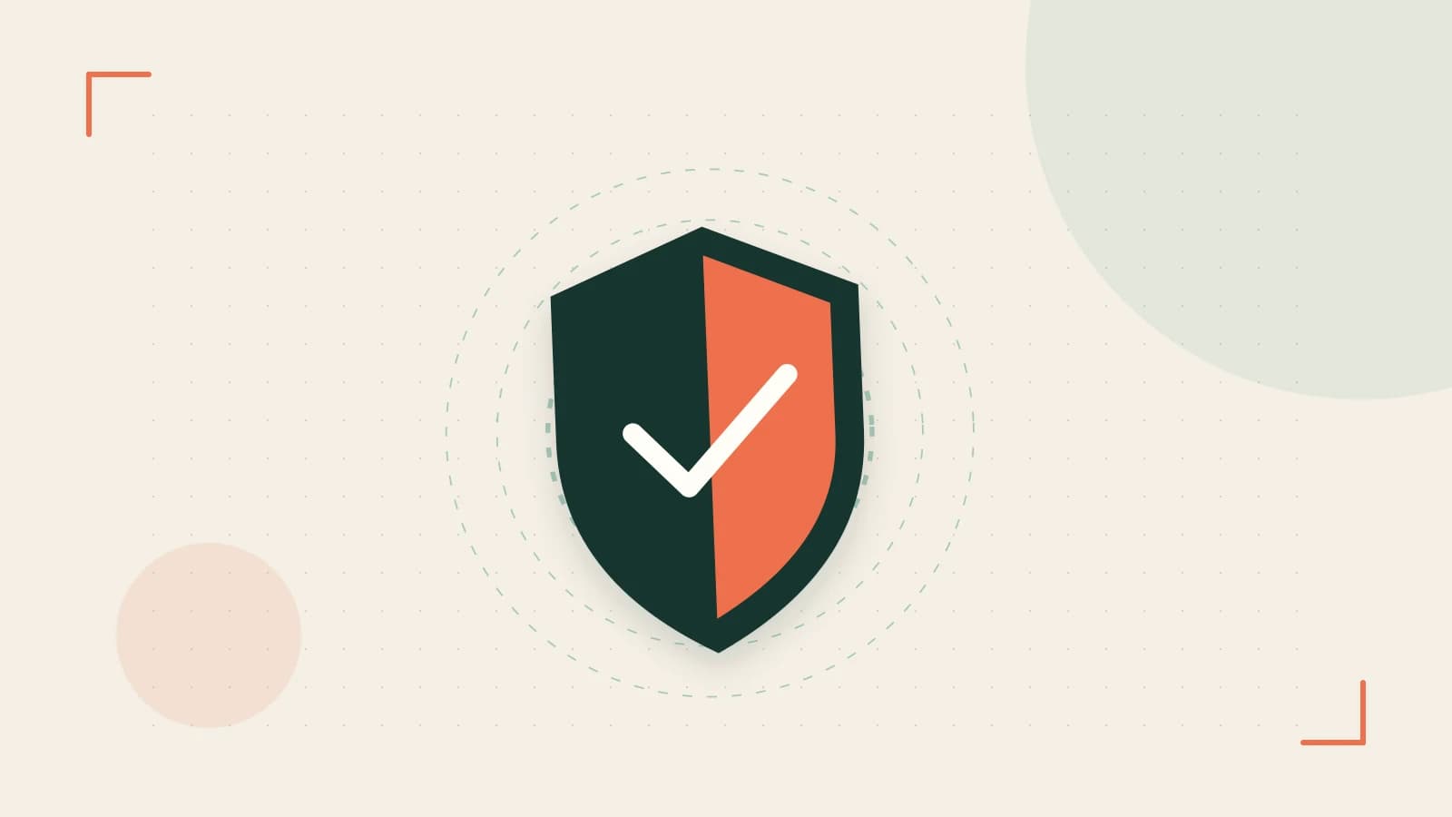 Editorial illustration of a sculpted shield, authentication key and concentric permission boundaries
