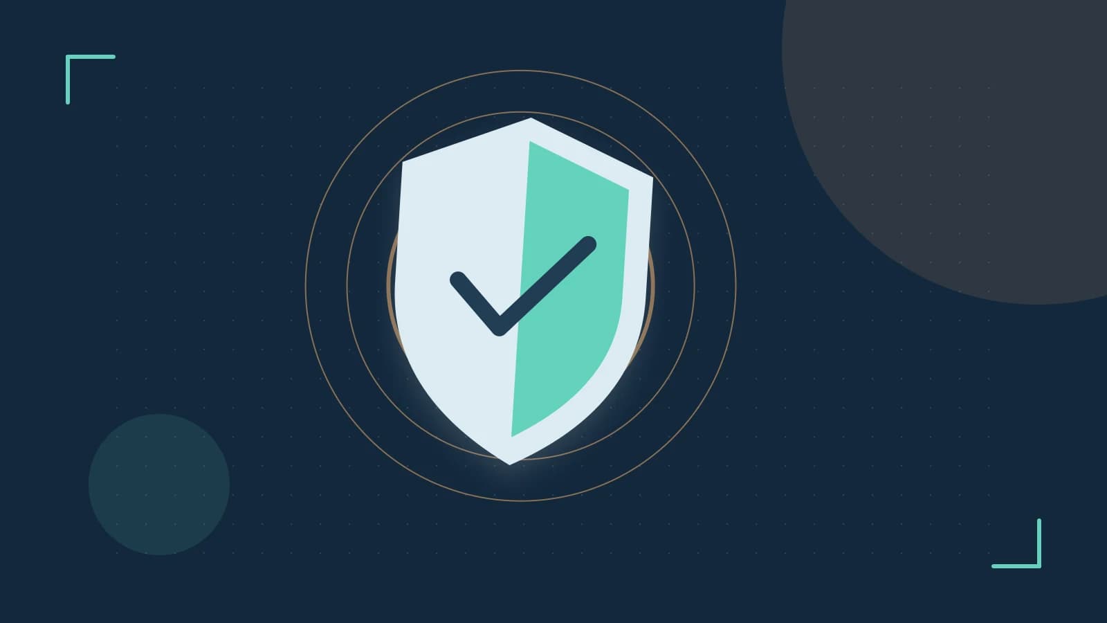 Editorial illustration of a sculpted shield, authentication key and concentric permission boundaries