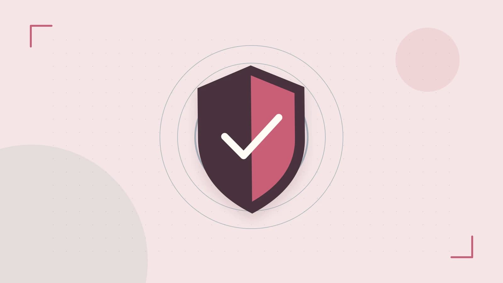 Editorial illustration of a sculpted shield, authentication key and concentric permission boundaries