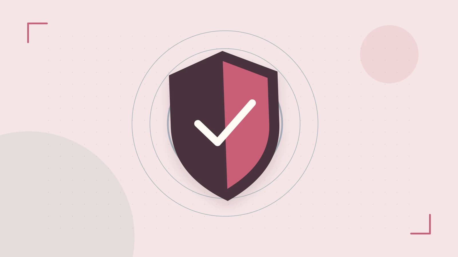 Editorial illustration of a sculpted shield, authentication key and concentric permission boundaries