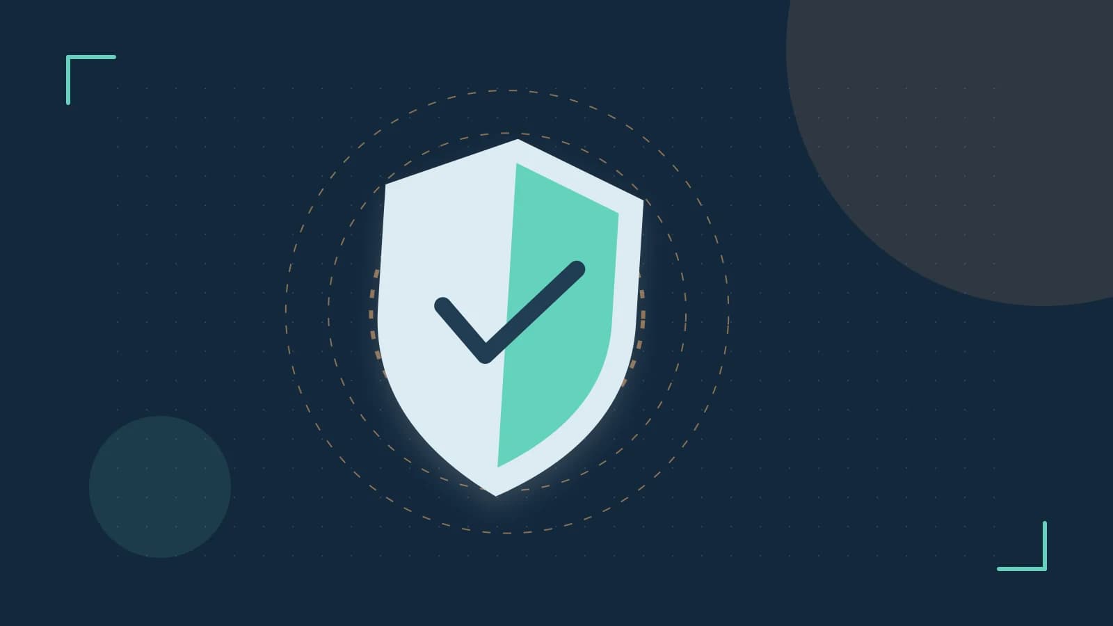 Editorial illustration of a sculpted shield, authentication key and concentric permission boundaries