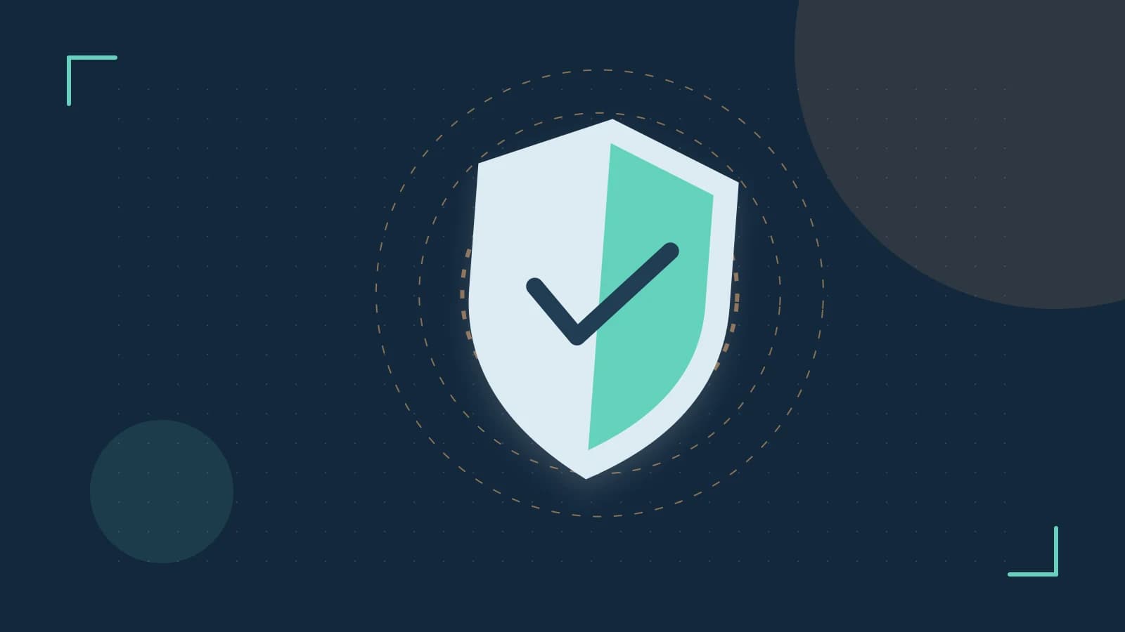 Editorial illustration of a sculpted shield, authentication key and concentric permission boundaries
