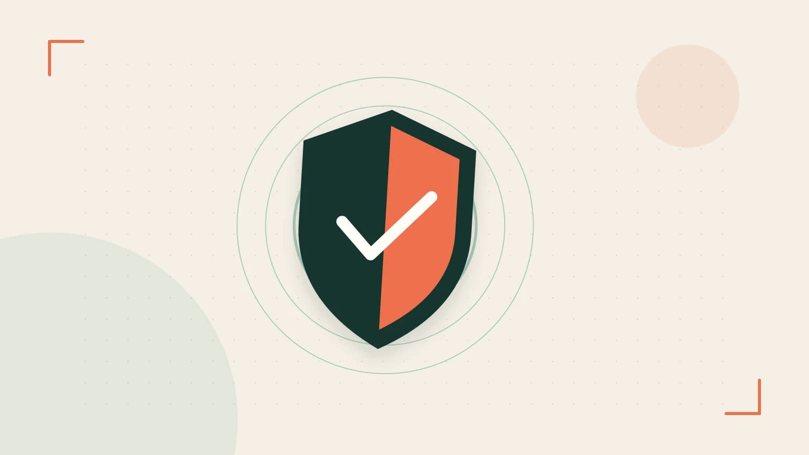 Editorial illustration of a sculpted shield, authentication key and concentric permission boundaries