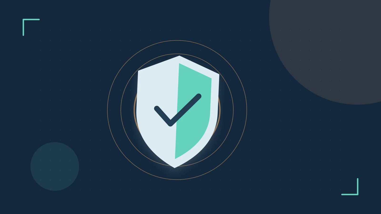 Editorial illustration of a sculpted shield, authentication key and concentric permission boundaries