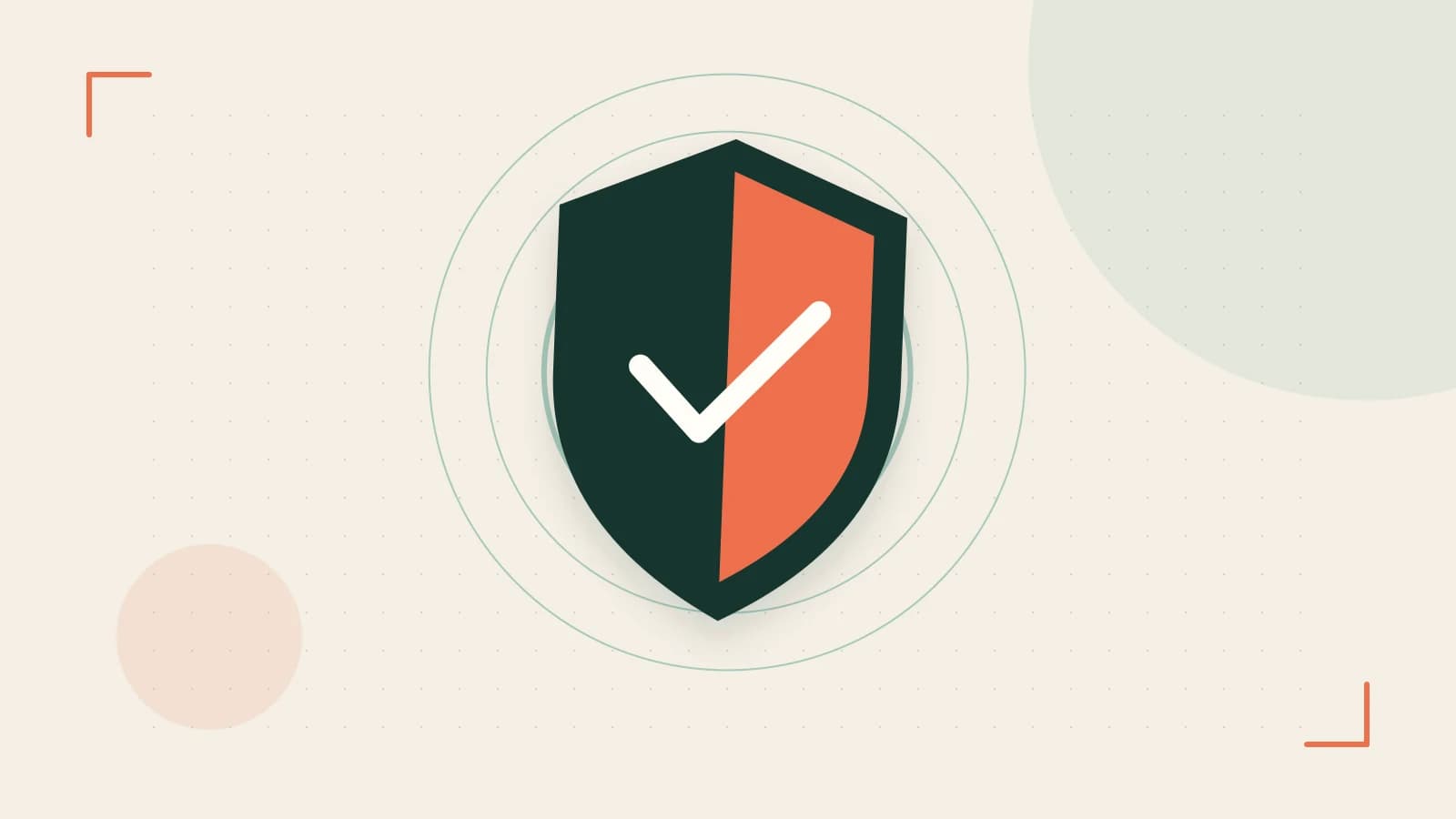 Editorial illustration of a sculpted shield, authentication key and concentric permission boundaries