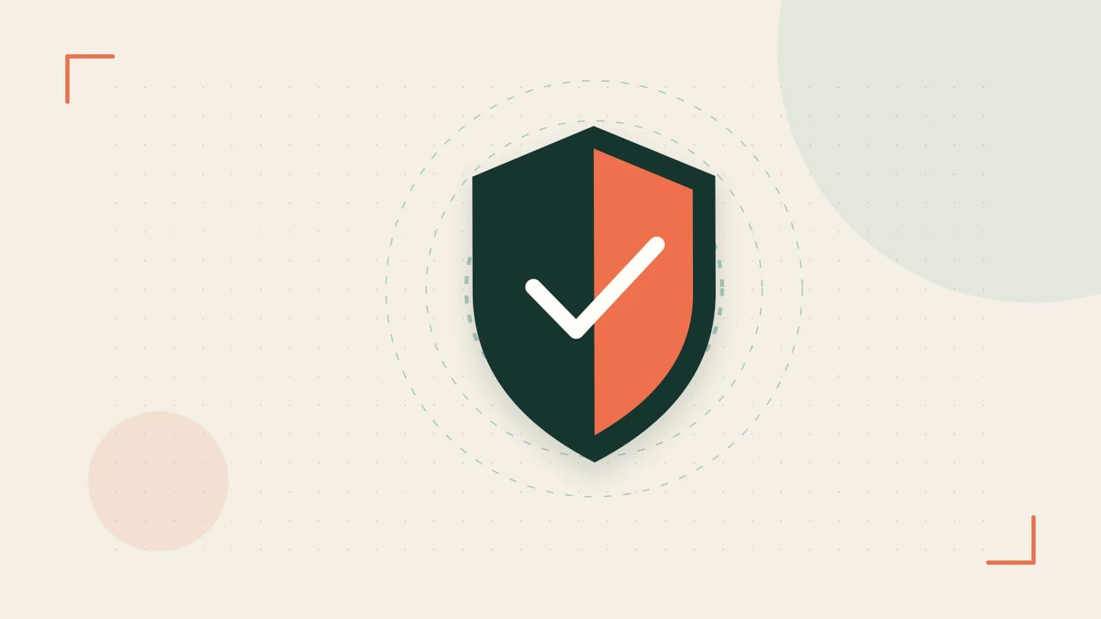 Editorial illustration of a sculpted shield, authentication key and concentric permission boundaries