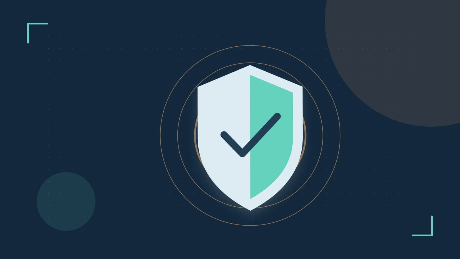 Editorial illustration of a sculpted shield, authentication key and concentric permission boundaries