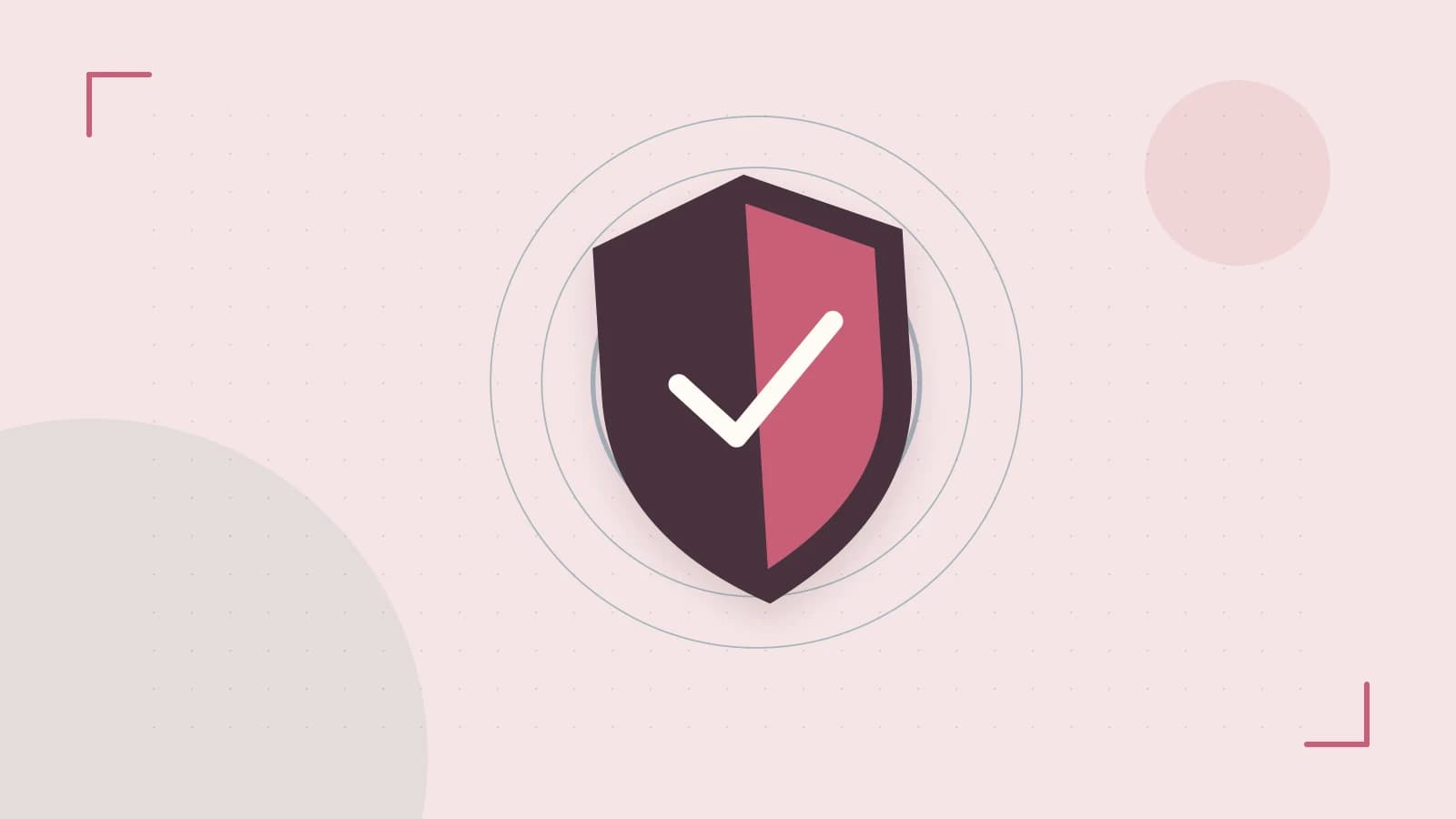 Editorial illustration of a sculpted shield, authentication key and concentric permission boundaries