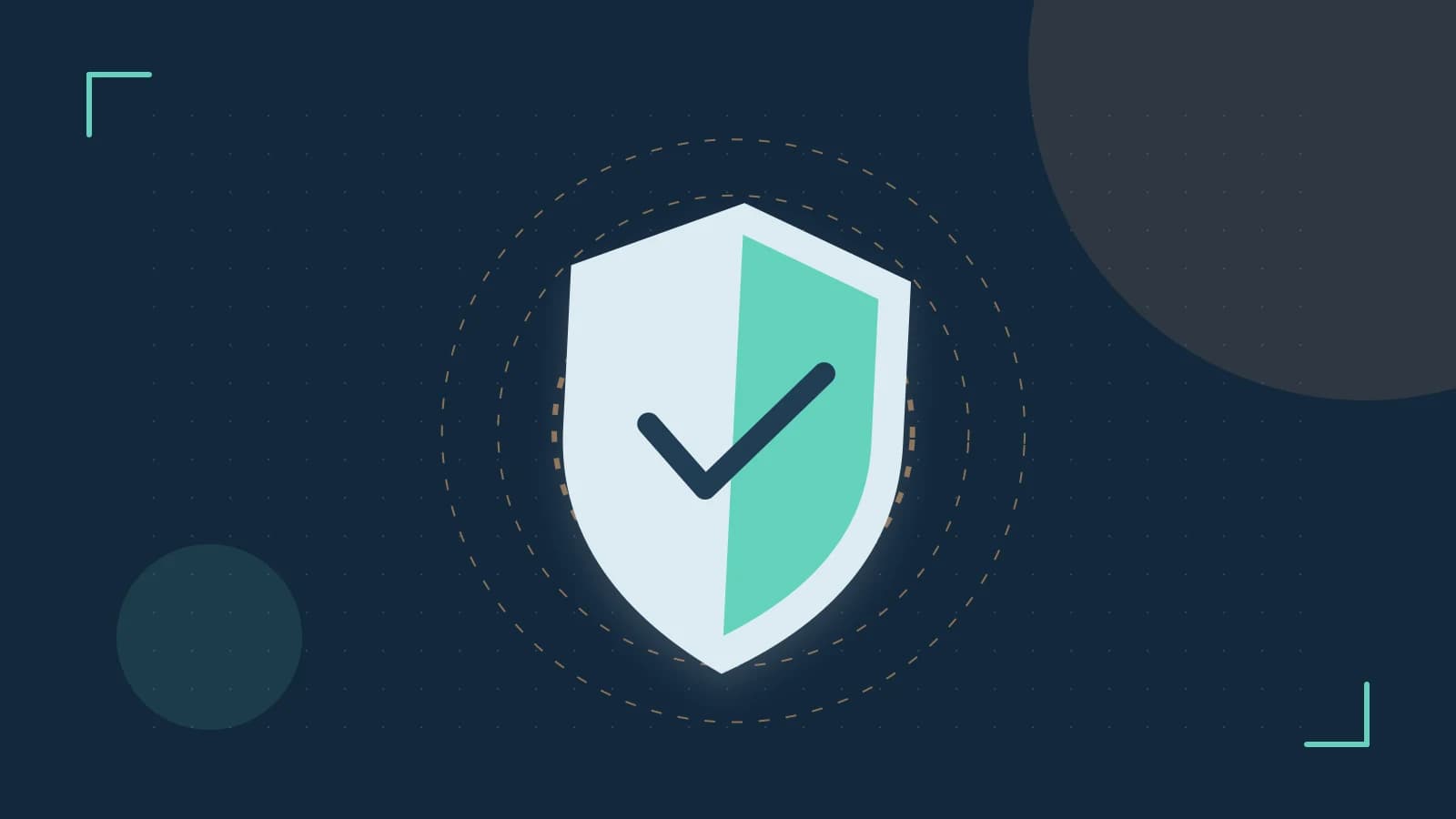 Editorial illustration of a sculpted shield, authentication key and concentric permission boundaries