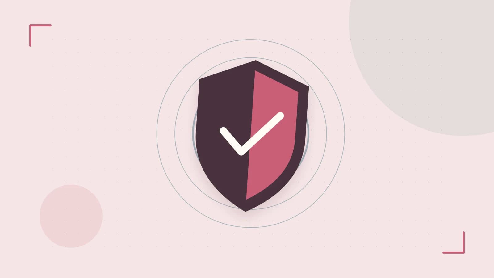 Editorial illustration of a sculpted shield, authentication key and concentric permission boundaries