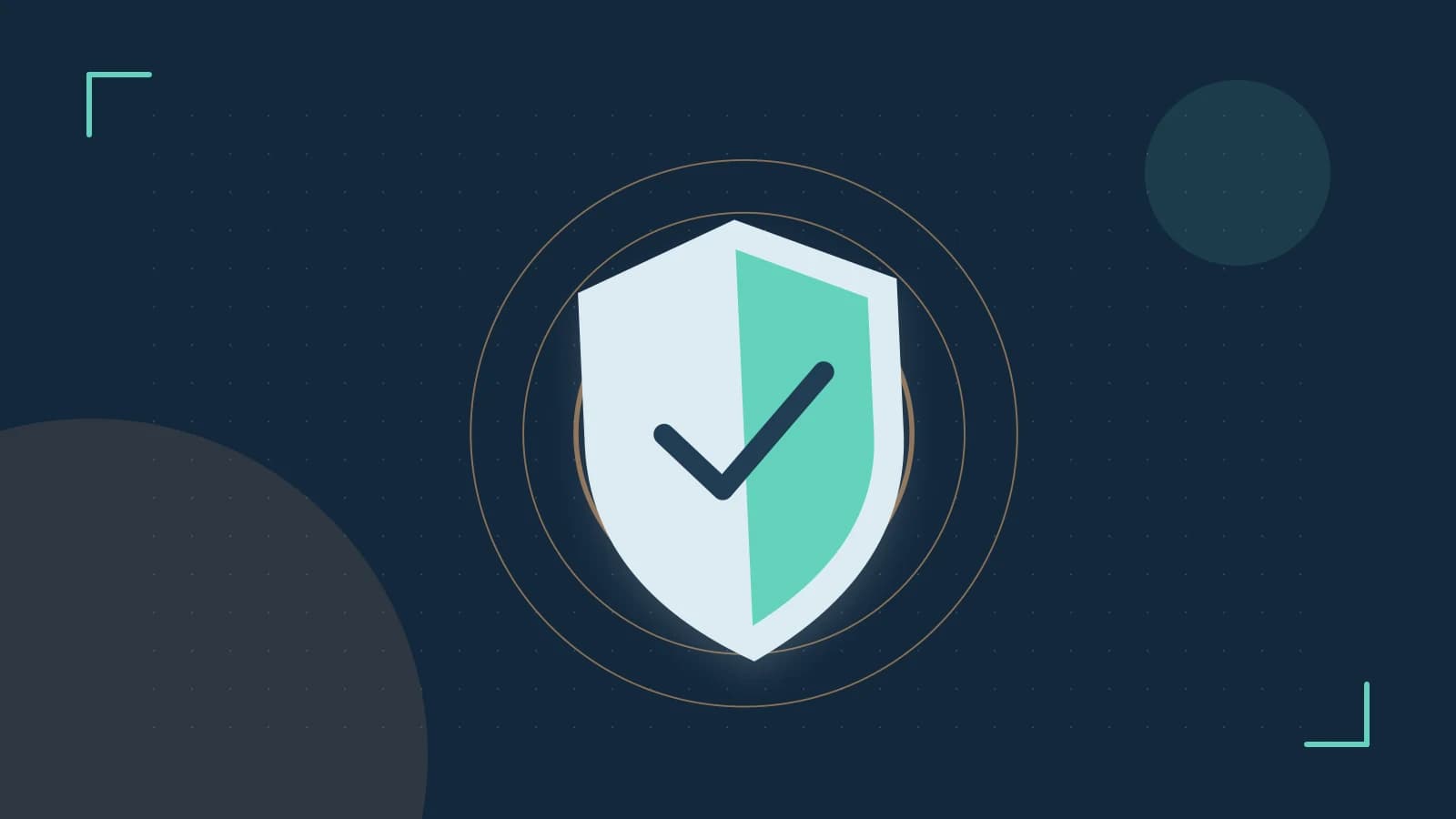 Editorial illustration of a sculpted shield, authentication key and concentric permission boundaries
