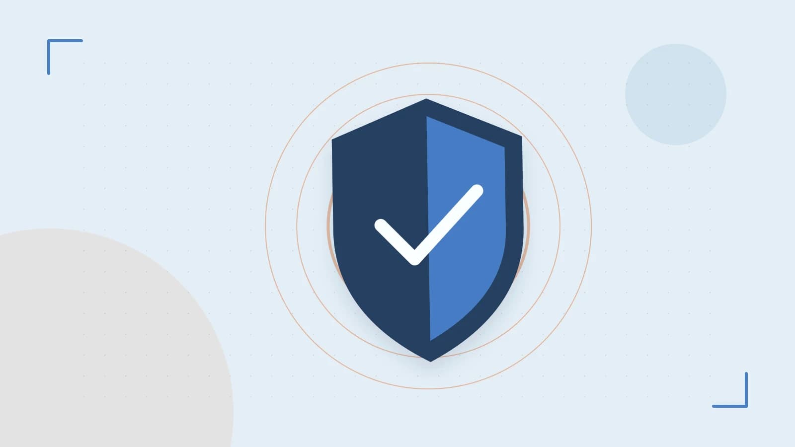 Editorial illustration of a sculpted shield, authentication key and concentric permission boundaries