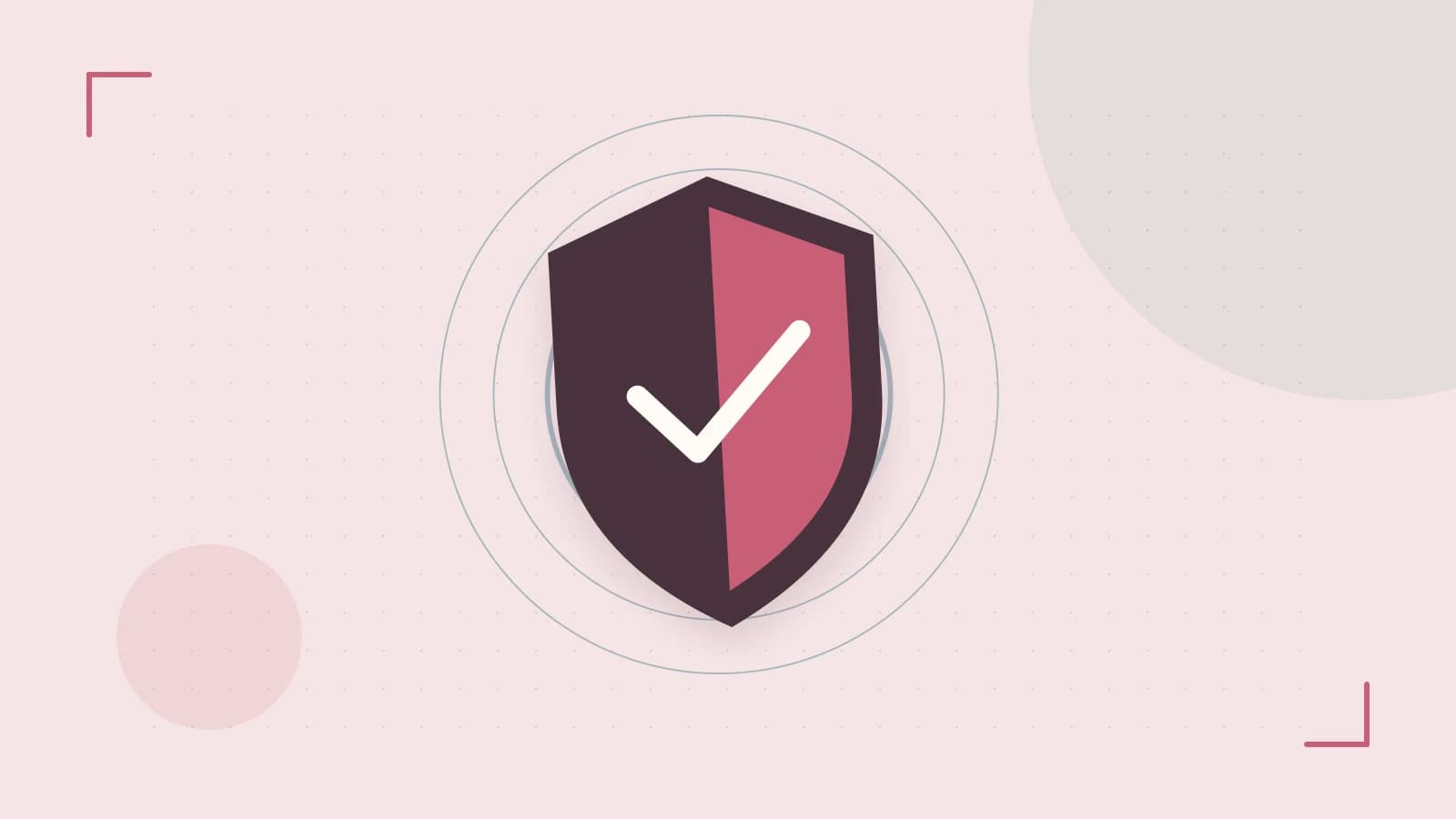 Editorial illustration of a sculpted shield, authentication key and concentric permission boundaries