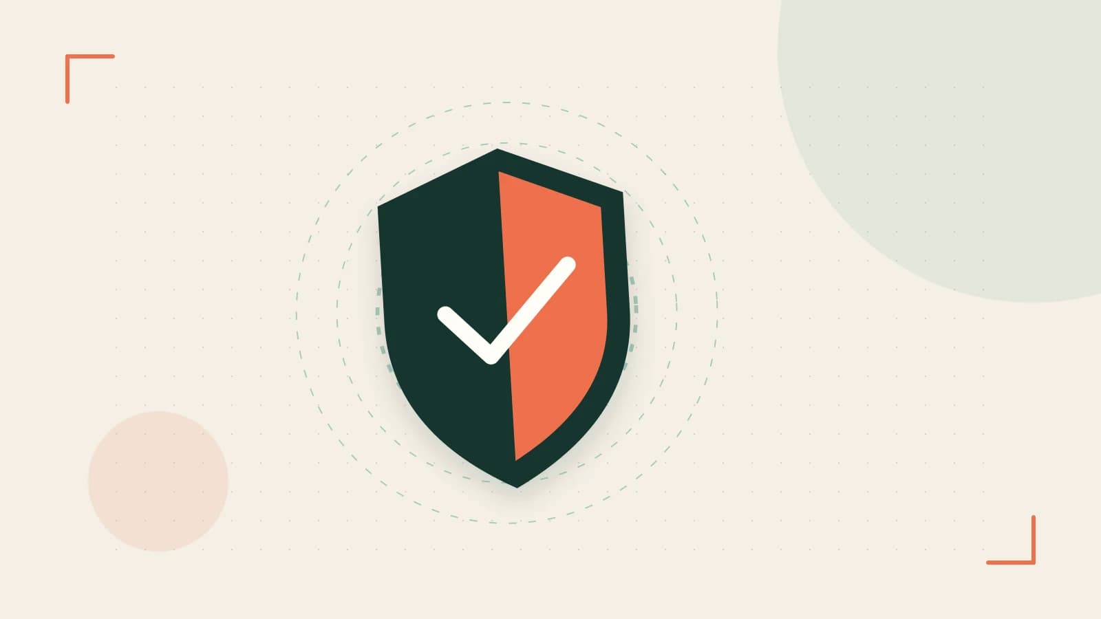 Editorial illustration of a sculpted shield, authentication key and concentric permission boundaries