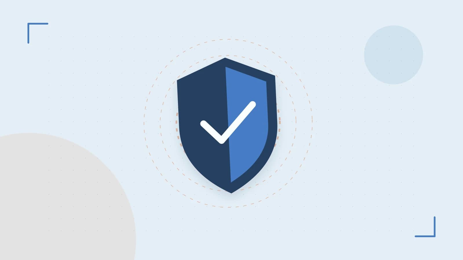 Editorial illustration of a sculpted shield, authentication key and concentric permission boundaries