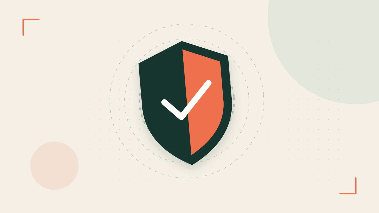 Editorial illustration of a sculpted shield, authentication key and concentric permission boundaries