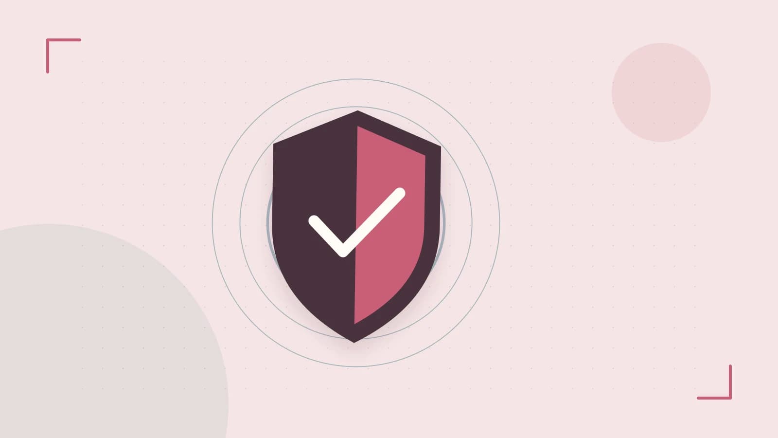 Editorial illustration of a sculpted shield, authentication key and concentric permission boundaries