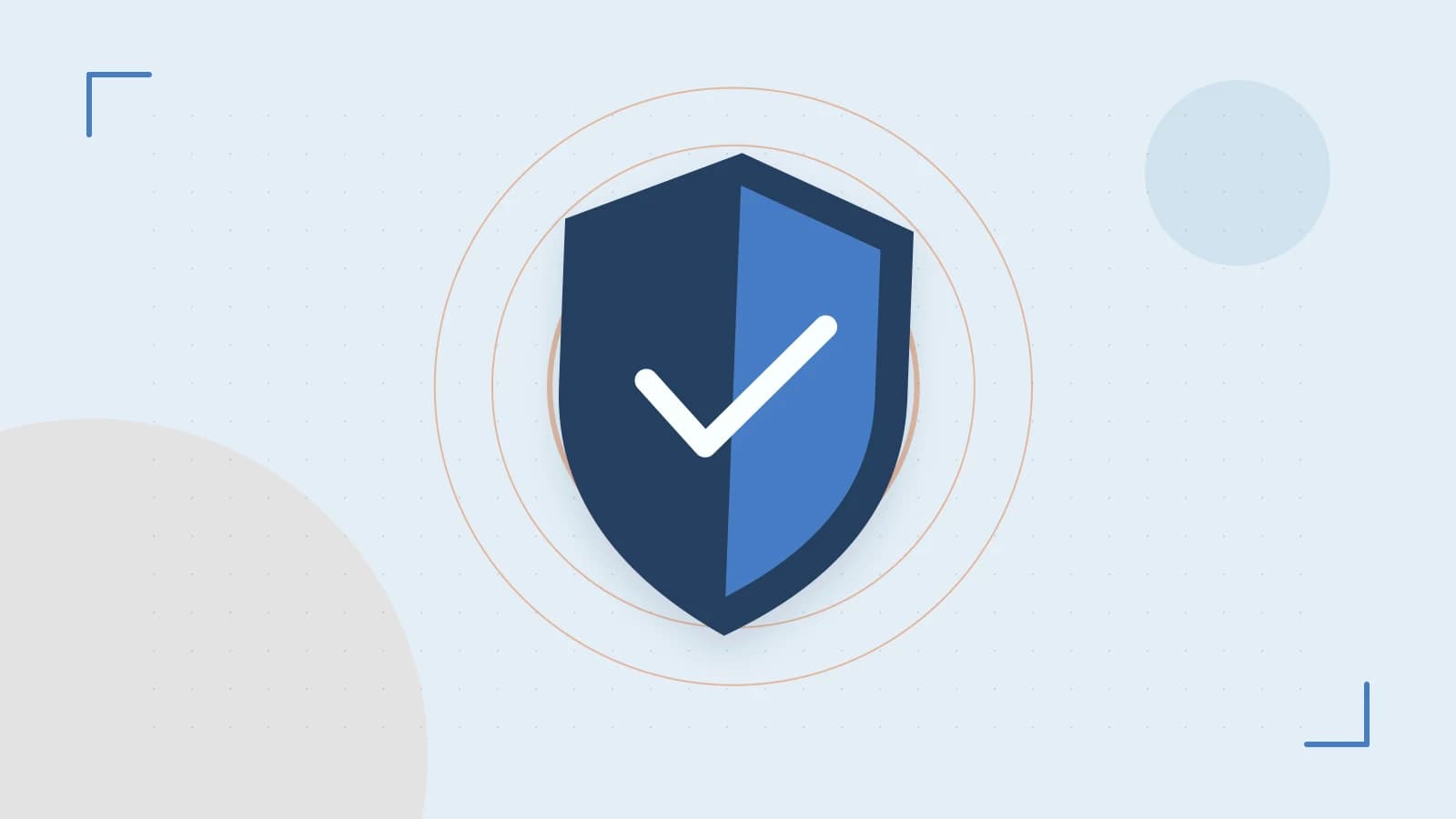 Editorial illustration of a sculpted shield, authentication key and concentric permission boundaries