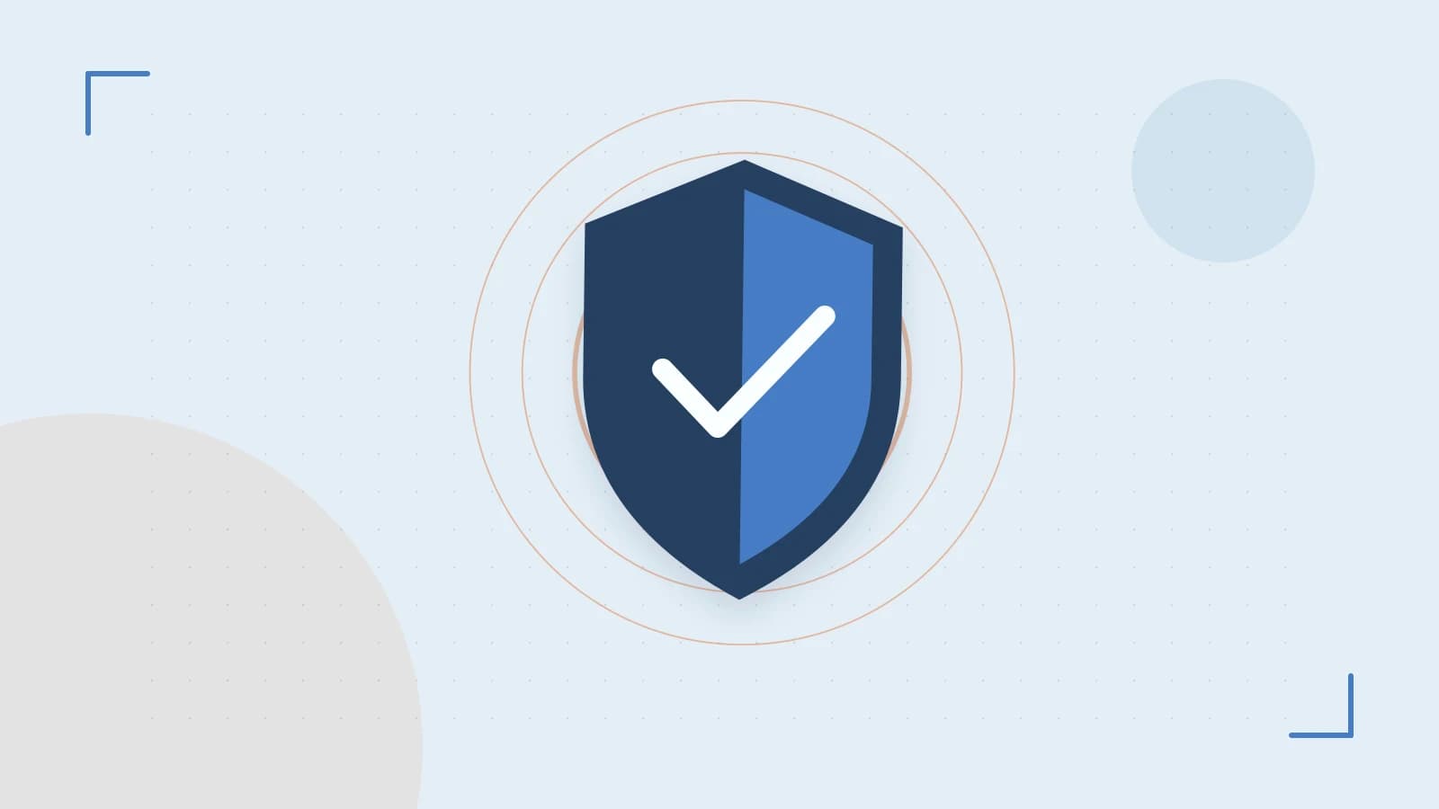Editorial illustration of a sculpted shield, authentication key and concentric permission boundaries
