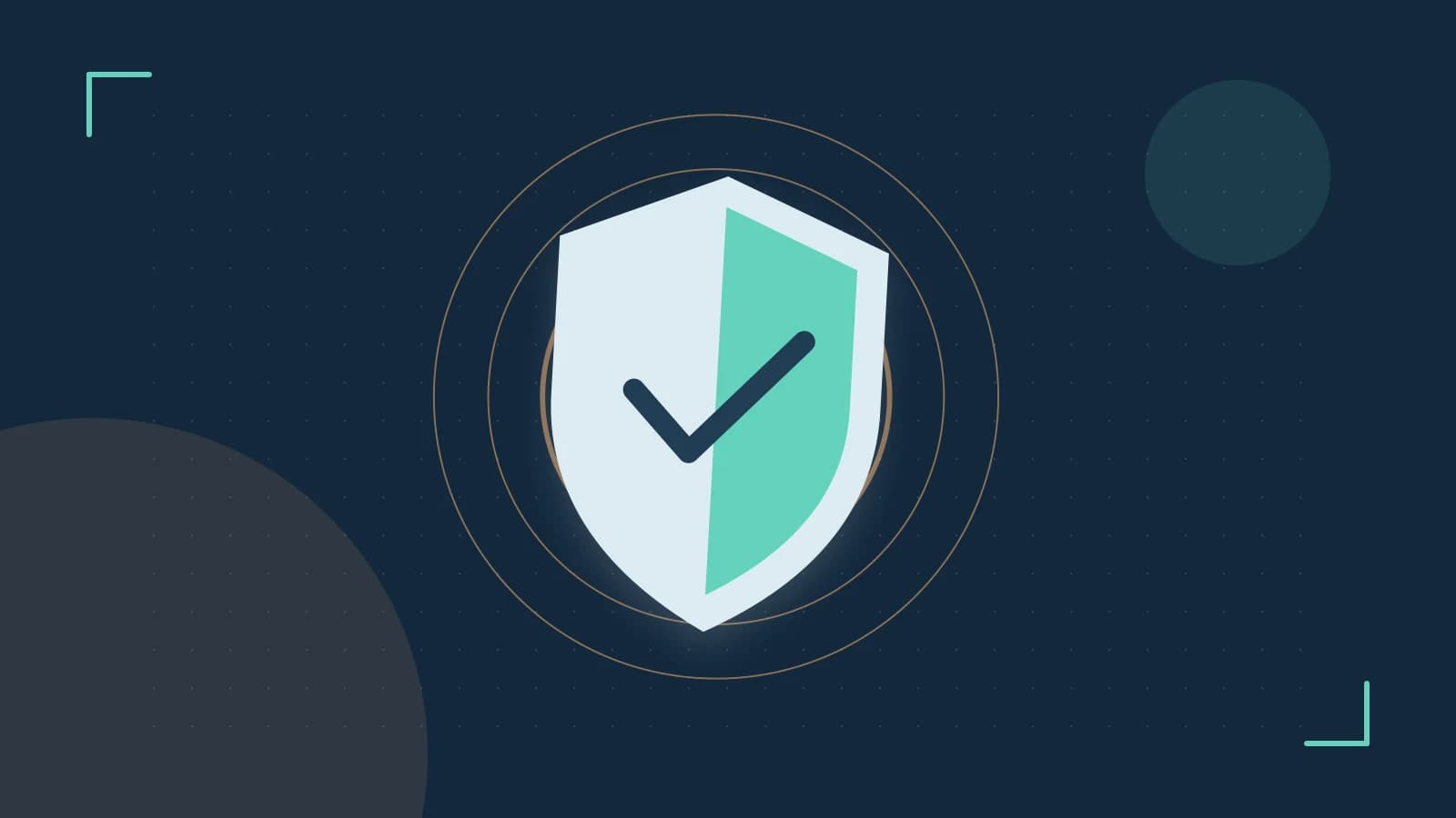 Editorial illustration of a sculpted shield, authentication key and concentric permission boundaries