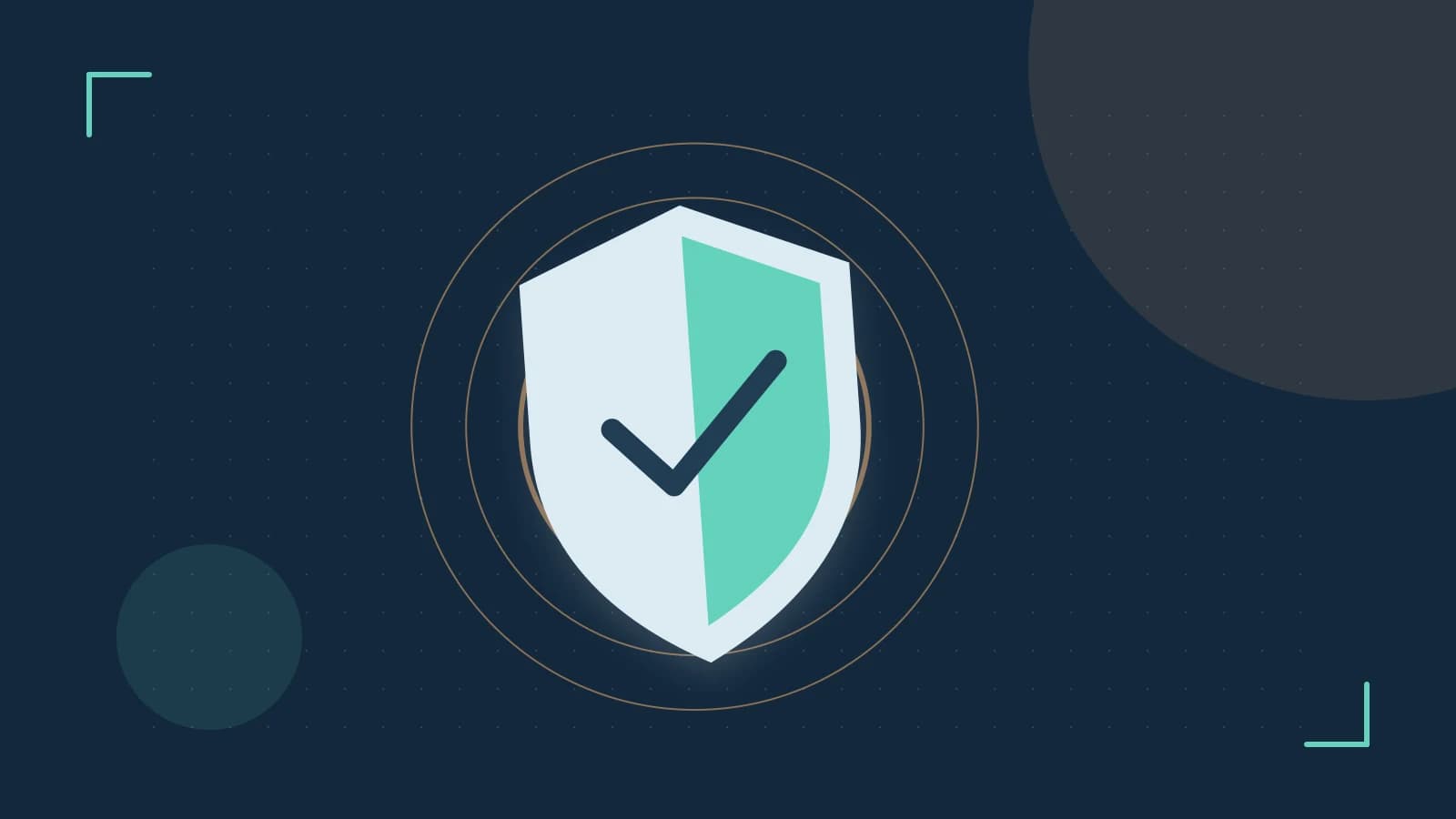 Editorial illustration of a sculpted shield, authentication key and concentric permission boundaries