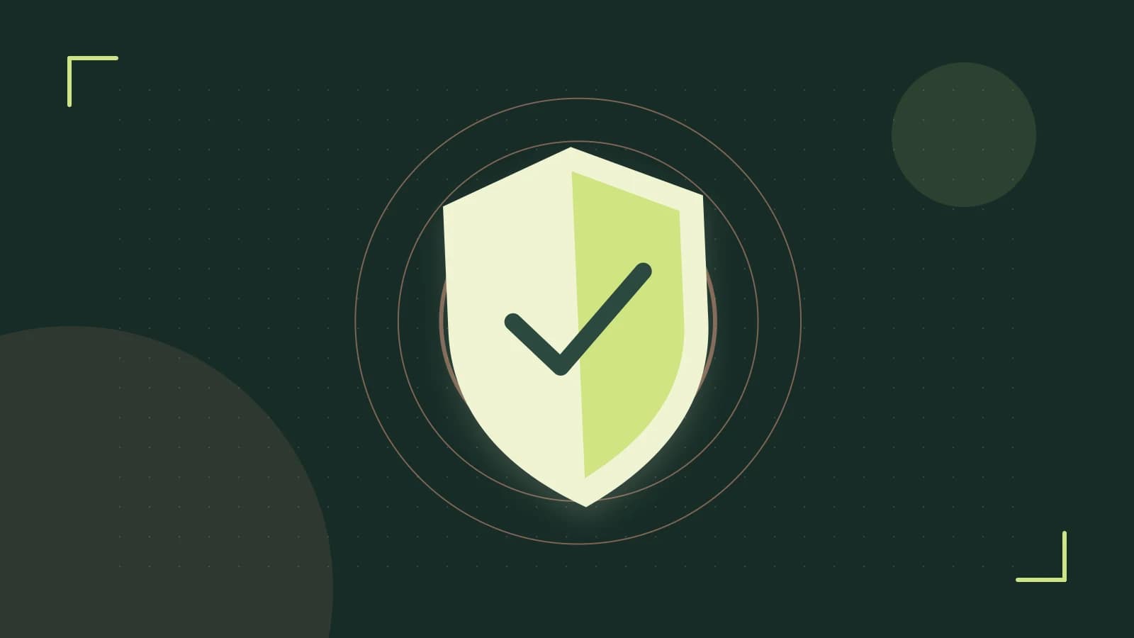 Editorial illustration of a sculpted shield, authentication key and concentric permission boundaries