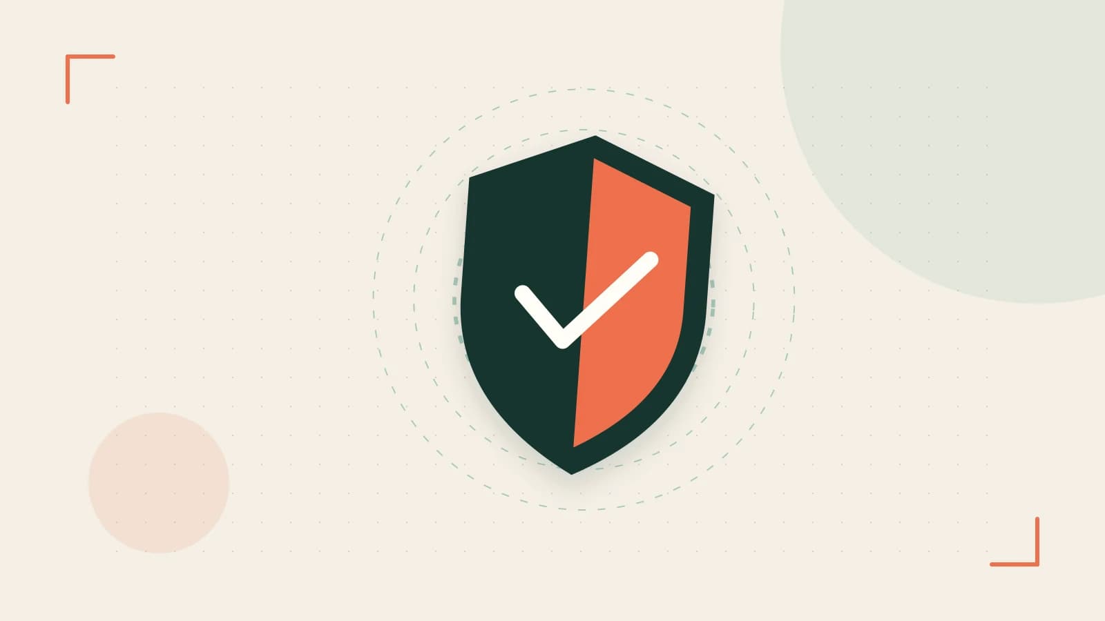 Editorial illustration of a sculpted shield, authentication key and concentric permission boundaries