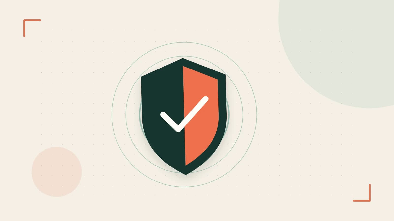Editorial illustration of a sculpted shield, authentication key and concentric permission boundaries
