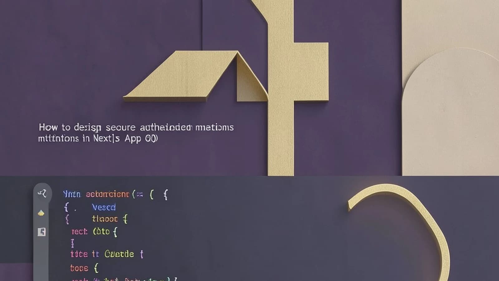 Next.js Server Actions: A Minimal Architecture for Authenticated Mutations