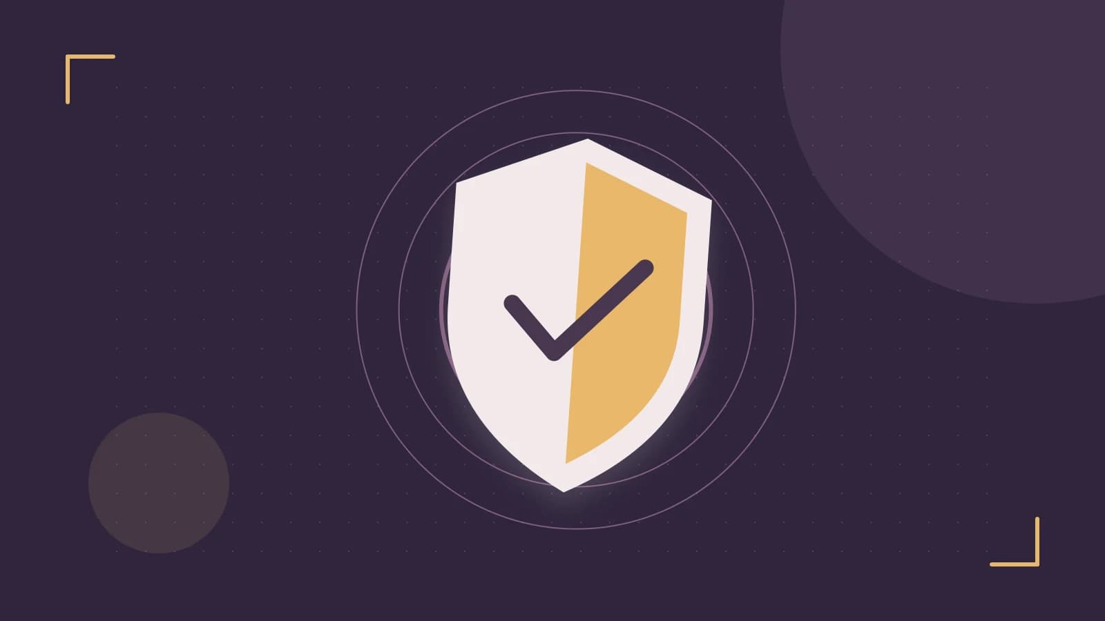 Editorial illustration of a sculpted shield, authentication key and concentric permission boundaries