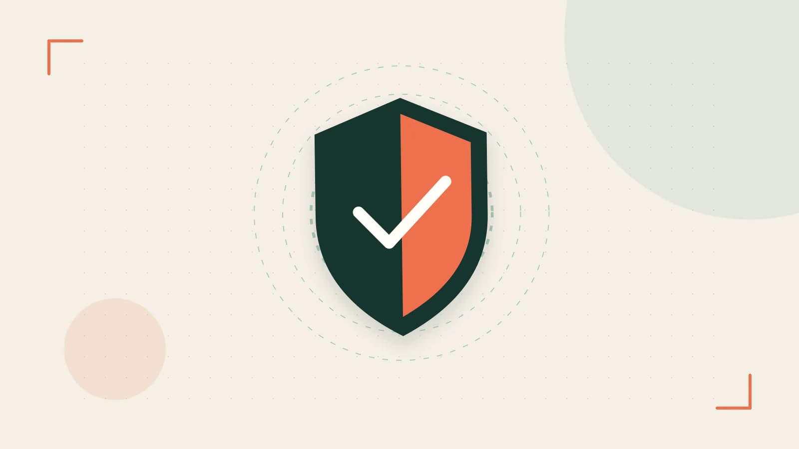 Editorial illustration of a sculpted shield, authentication key and concentric permission boundaries