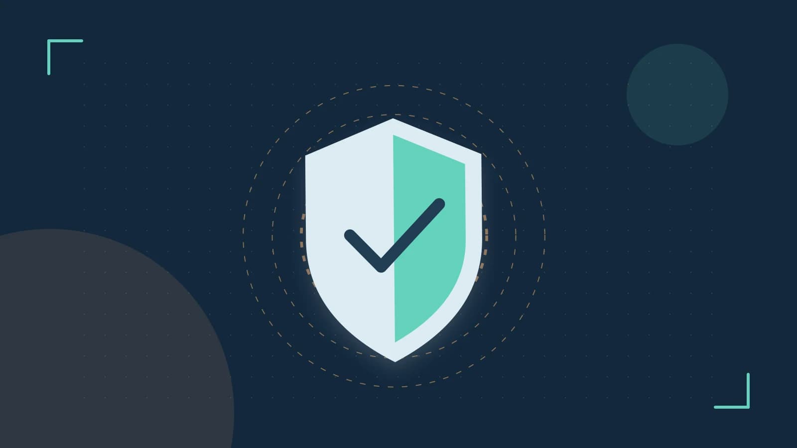 Editorial illustration of a sculpted shield, authentication key and concentric permission boundaries