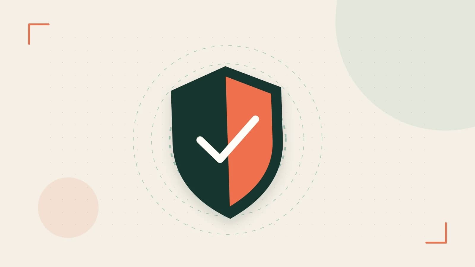 Editorial illustration of a sculpted shield, authentication key and concentric permission boundaries