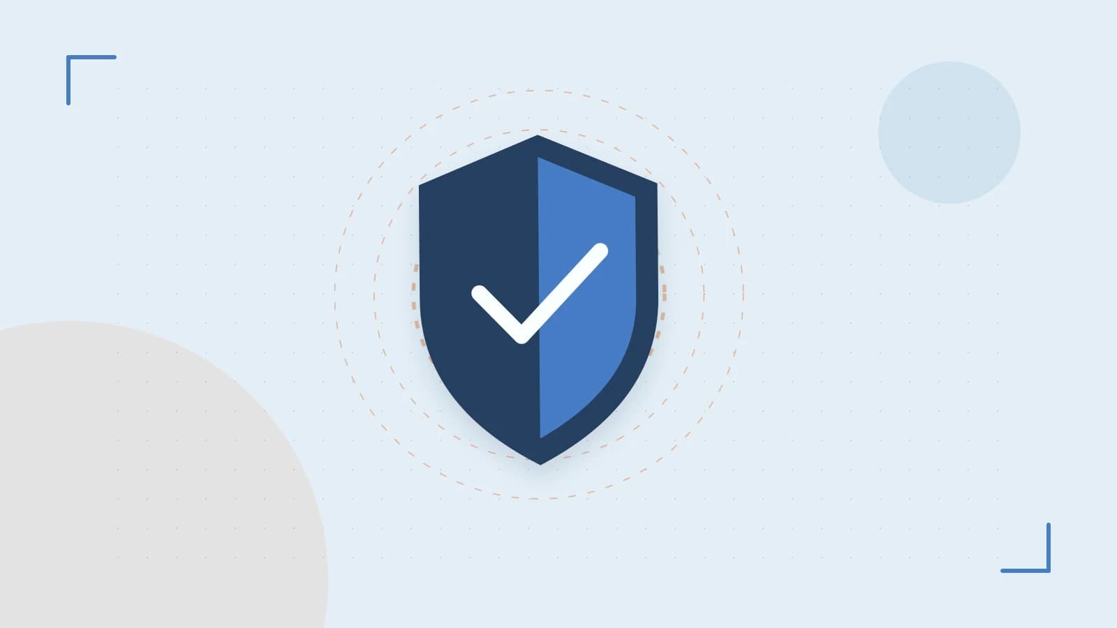 Editorial illustration of a sculpted shield, authentication key and concentric permission boundaries