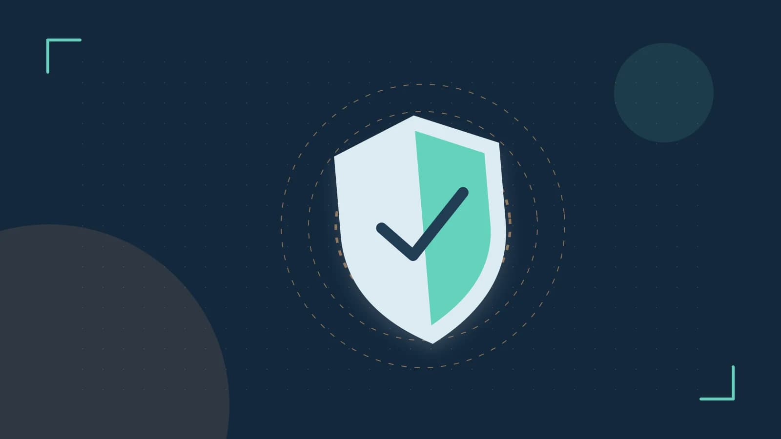 Editorial illustration of a sculpted shield, authentication key and concentric permission boundaries