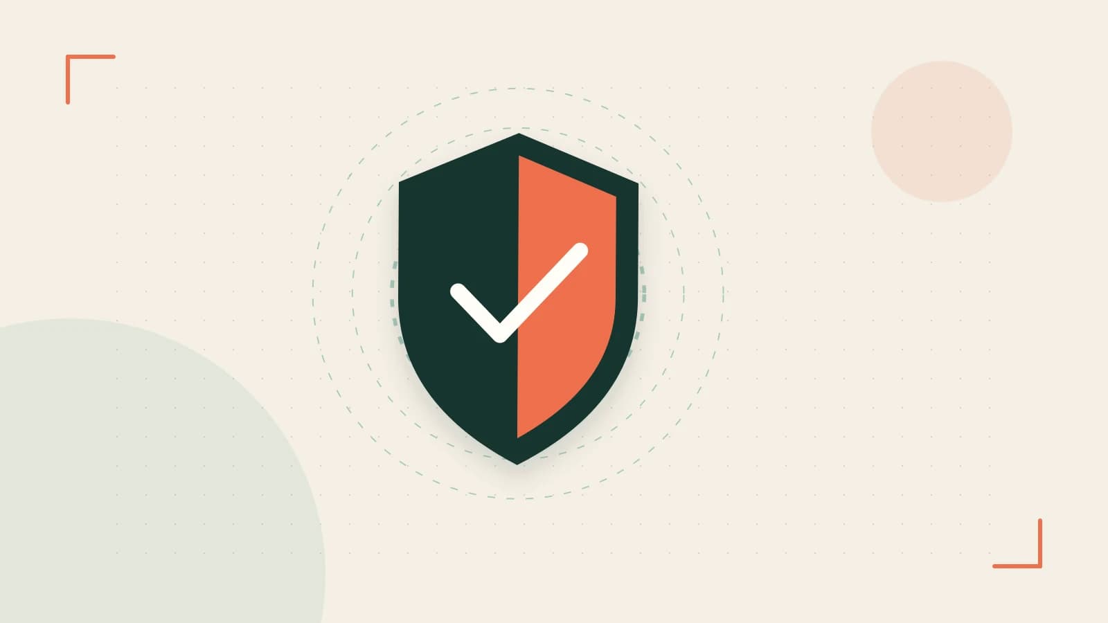 Editorial illustration of a sculpted shield, authentication key and concentric permission boundaries