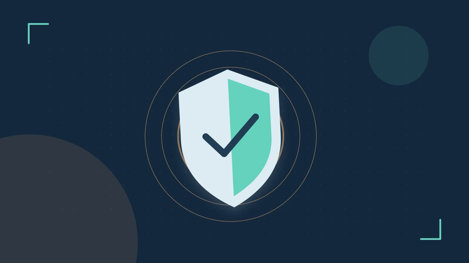 Editorial illustration of a sculpted shield, authentication key and concentric permission boundaries