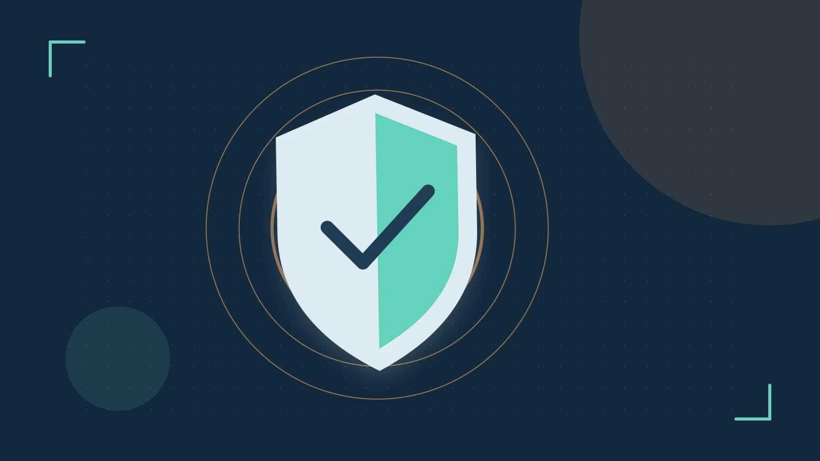 Editorial illustration of a sculpted shield, authentication key and concentric permission boundaries