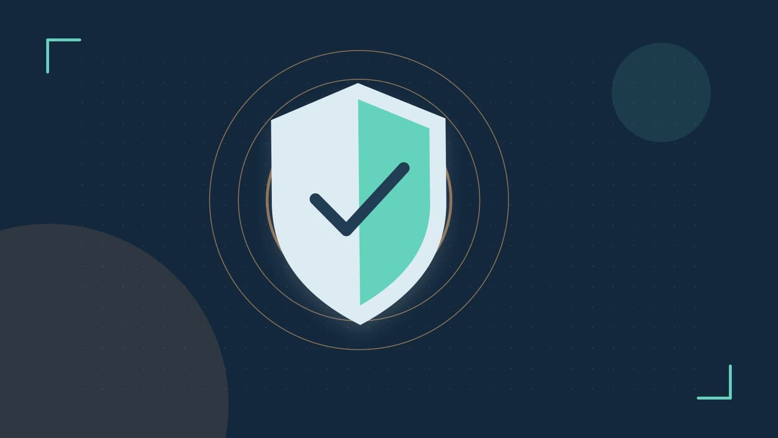 Editorial illustration of a sculpted shield, authentication key and concentric permission boundaries